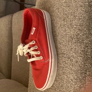 Red Women’s Van Sneakers